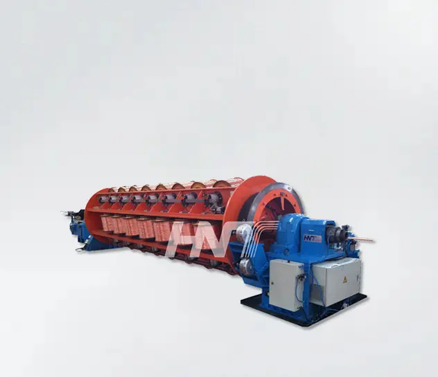 Frame type rigid stranding machine