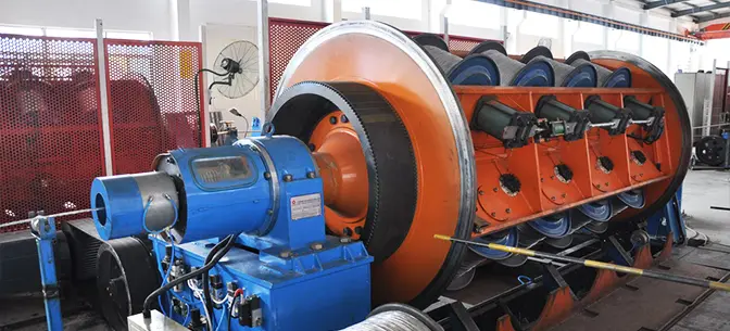 KJ630 Frame rigid stranding machine(separately driven)