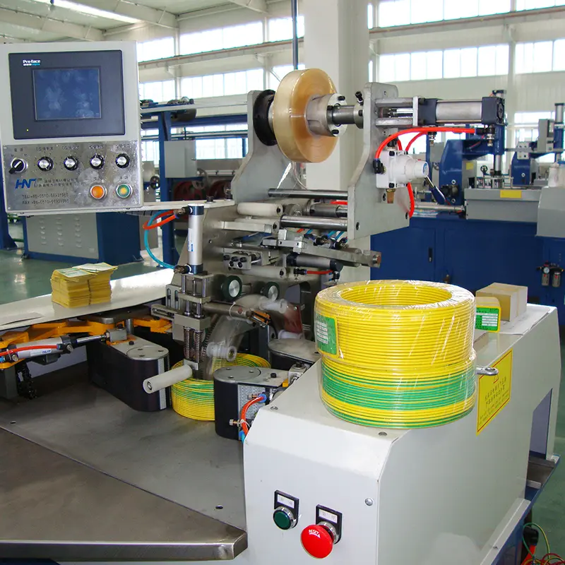 Circinate Film Cable Coil Automatic Packaging Machine