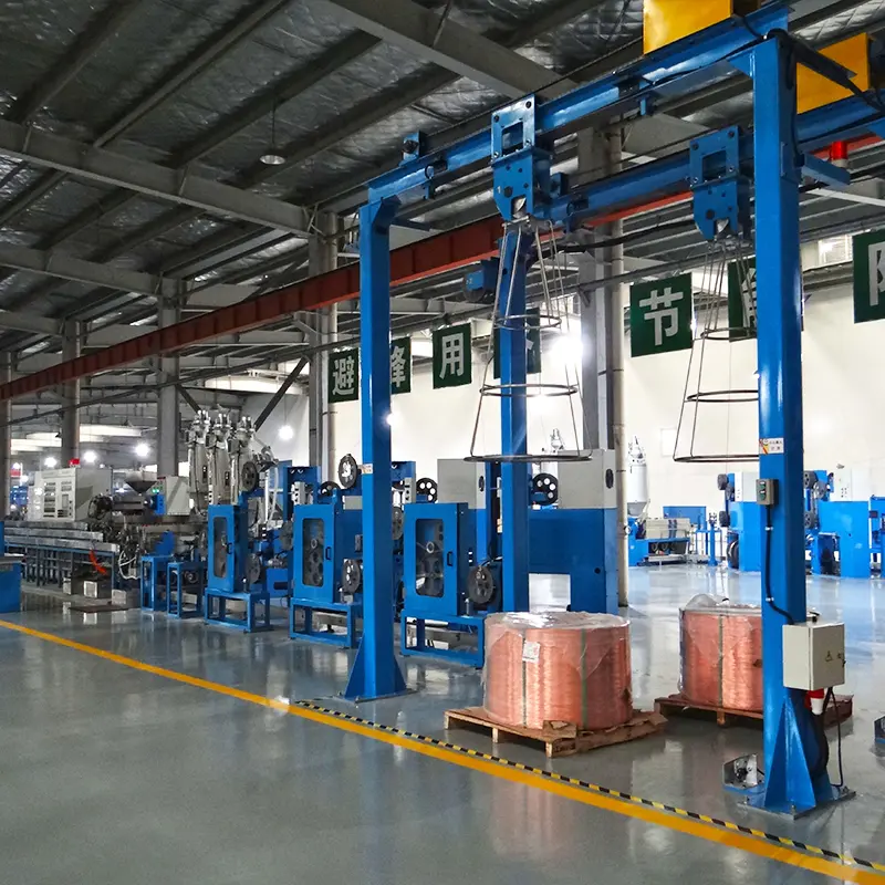 VVF Tandem Extrusion Production Line for Insulation and Sheath