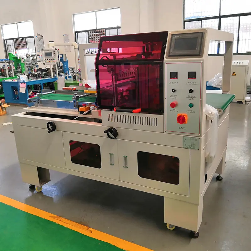Automatic Film Wrapping and Heat-shrink Packing Machine